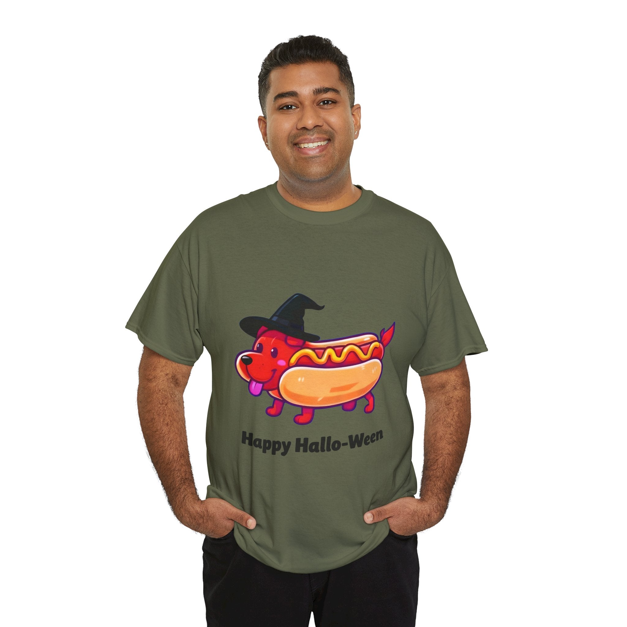 "Happy Hallo-Ween" Hotdog Costume Tee