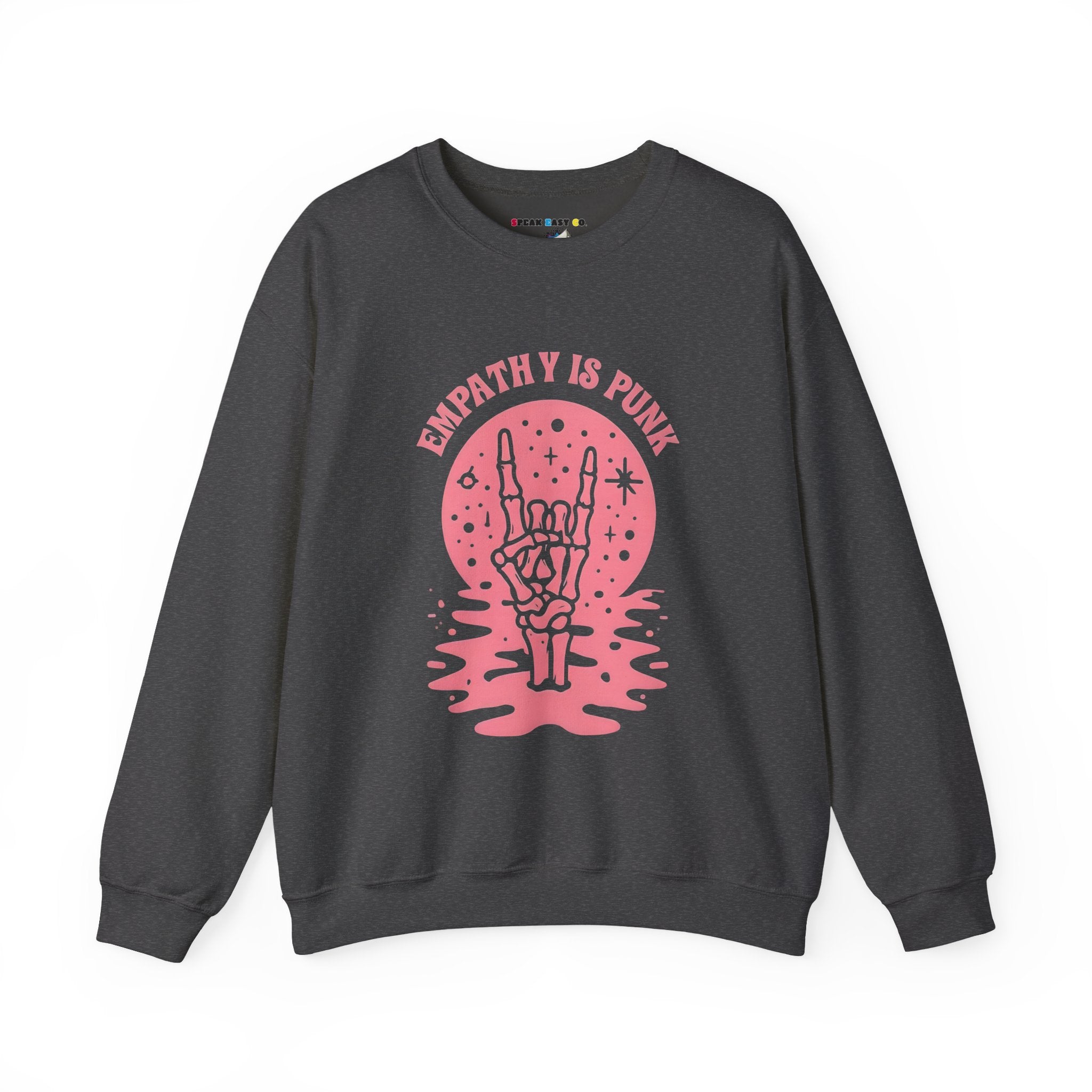 "Empathy Is Punk" Crewneck Sweatshirt