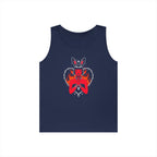 Edgy Bunny Heart Tank