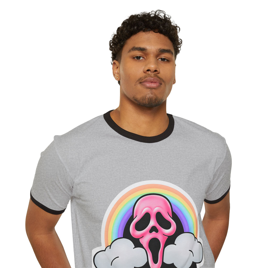 GhostFace Ringer T-Shirt