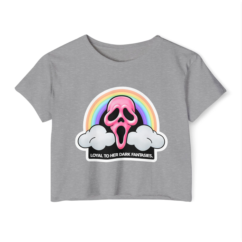 Ghostface Crop Top