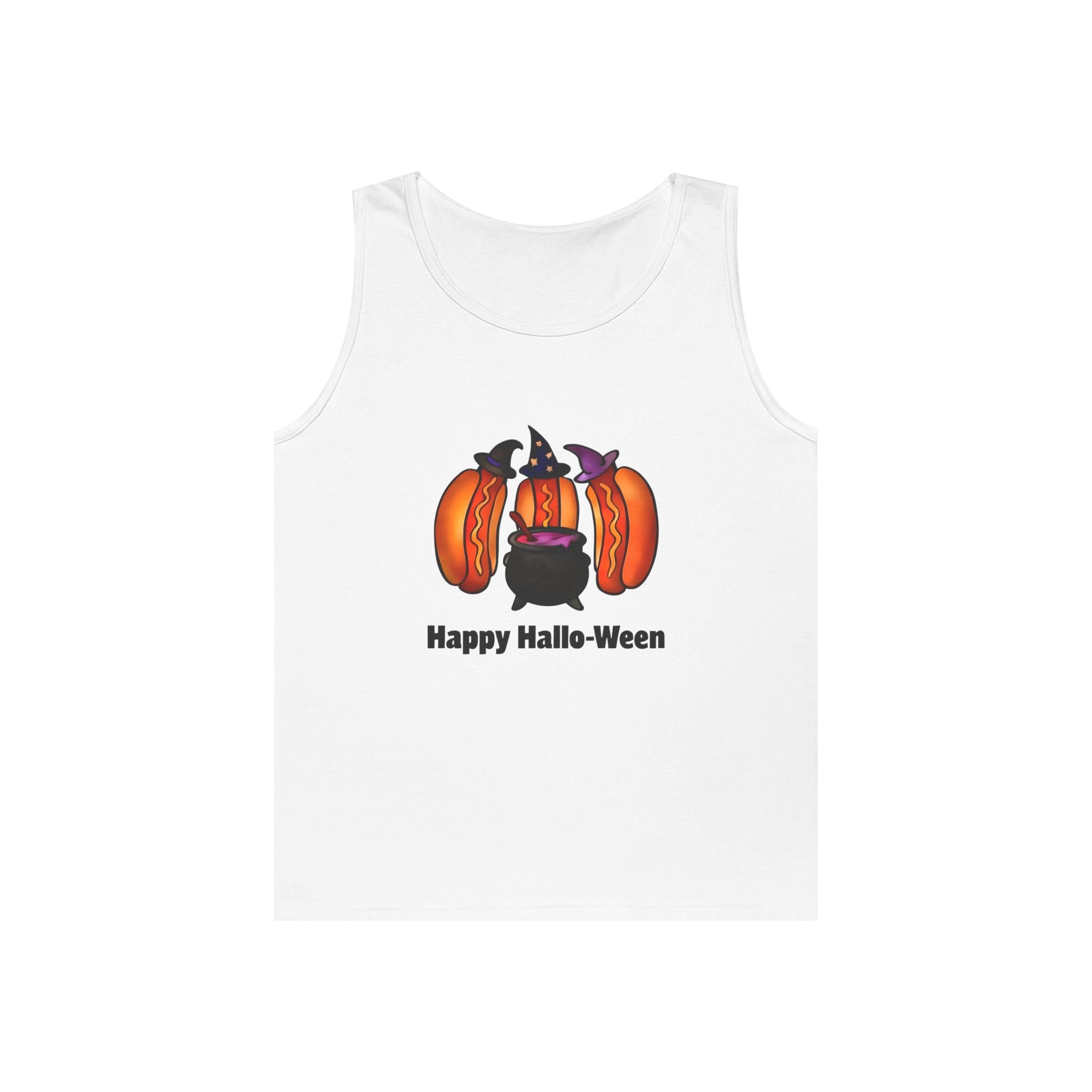 "Happy Hallo-Ween" Hotdog Witches Tank