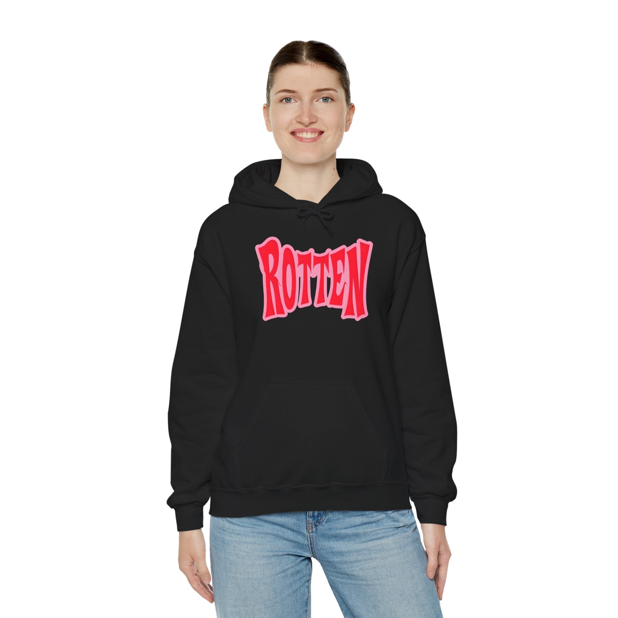 Rotten Graphic Hoodie - Anime-Inspired