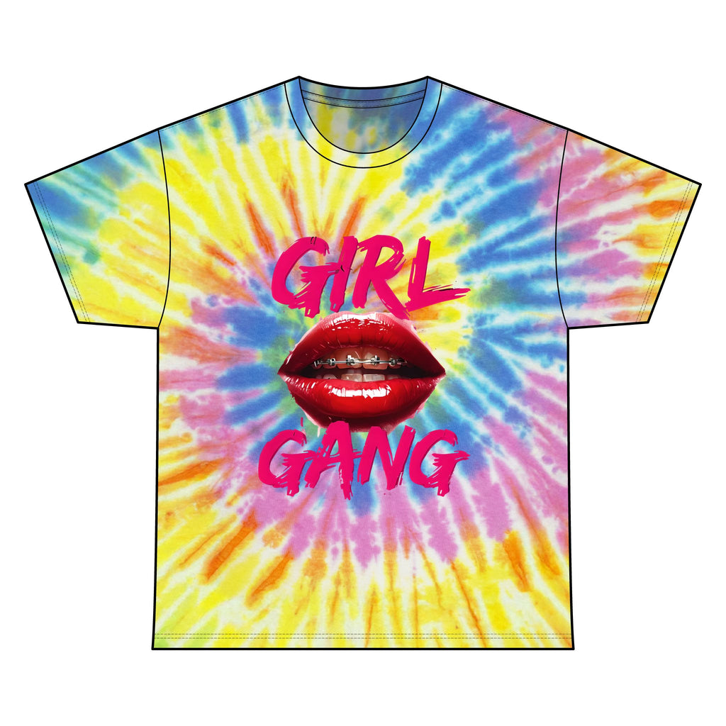 "Girl Gang" Tie-Dye Tee