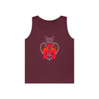 Edgy Bunny Heart Tank